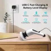 Cepillo Limpiador Eléctrico 9 en 1